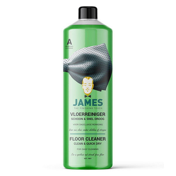 Flacon James Vloerreiniger, schoon en snel droog, voor dagelijkse reiniging